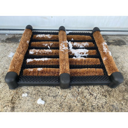 Kokosová kefa na čistenie obuvi RUBCO