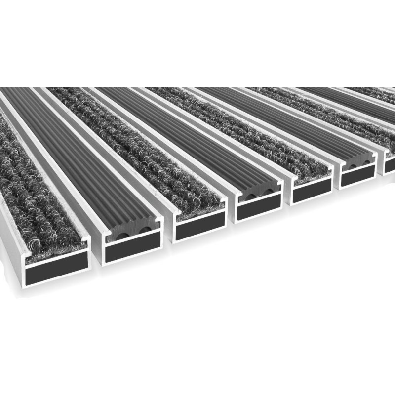 Čistiaca zóna gumové prvky + sacia vrstva