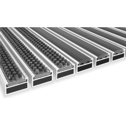 Čistiaca zóna gumové prvky + kefky