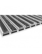 Vstupné rohože, čistiace zóny, schodové rohožky, interiérové ​​rohože