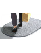 Čistiace rohože do frekventovaných vstupov so zaoblenou hranou