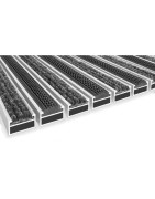 Hliníkové čistiace zóny a rohože